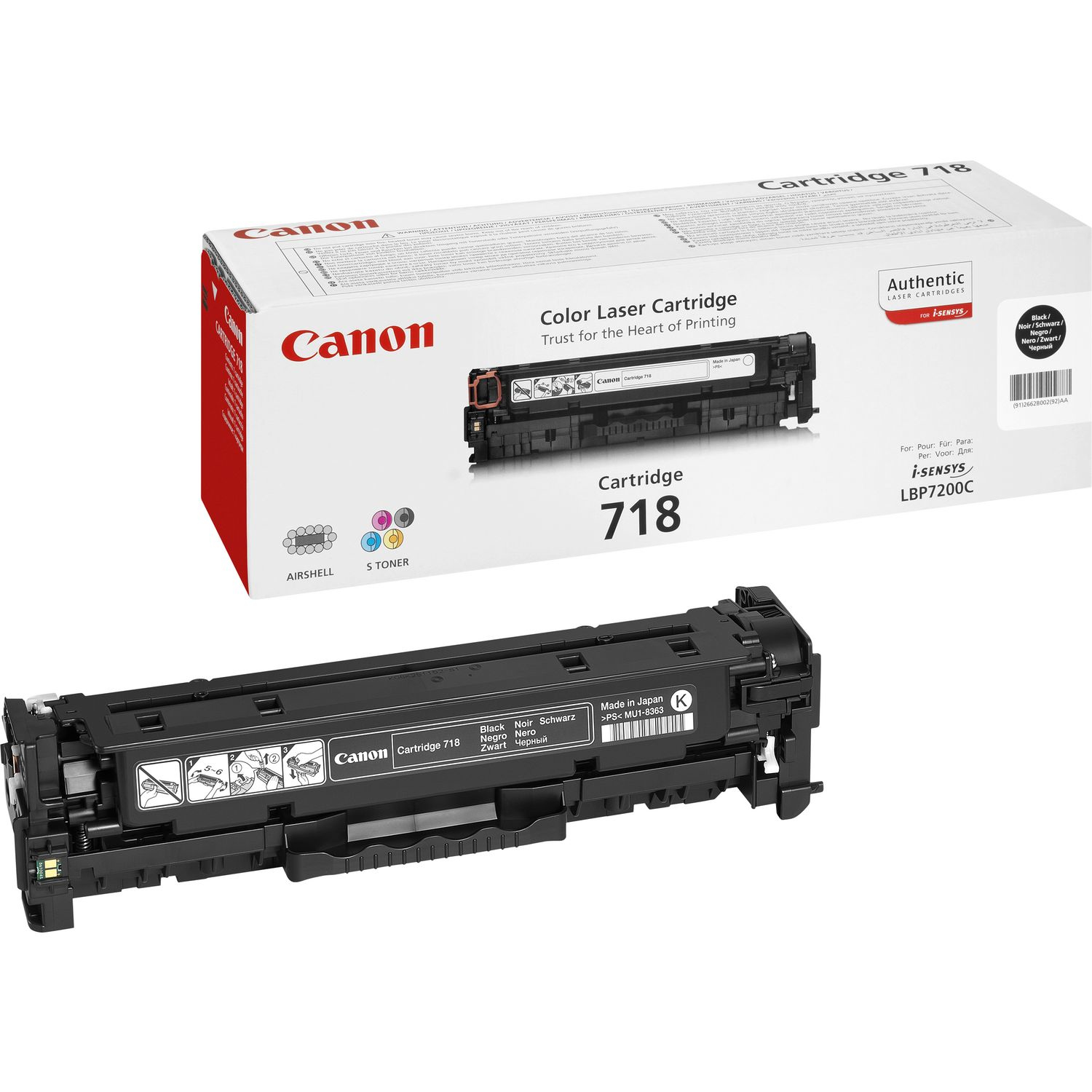 Canon Toner 718 schwarz