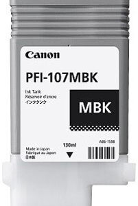 Canon PFI-107MBK Black Ink Cartridge