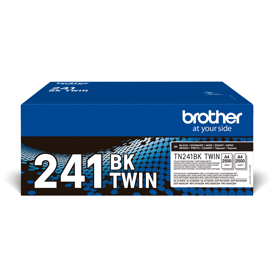 Brother TN-241BKTWIN Black Toner Cartridge