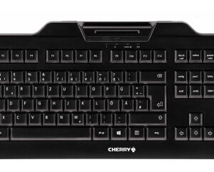 KC 1000 SC - Keyboard - Corded - AZERTY - Black