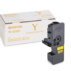 Kyocera TK-5220Y Yellow Toner Cartridge