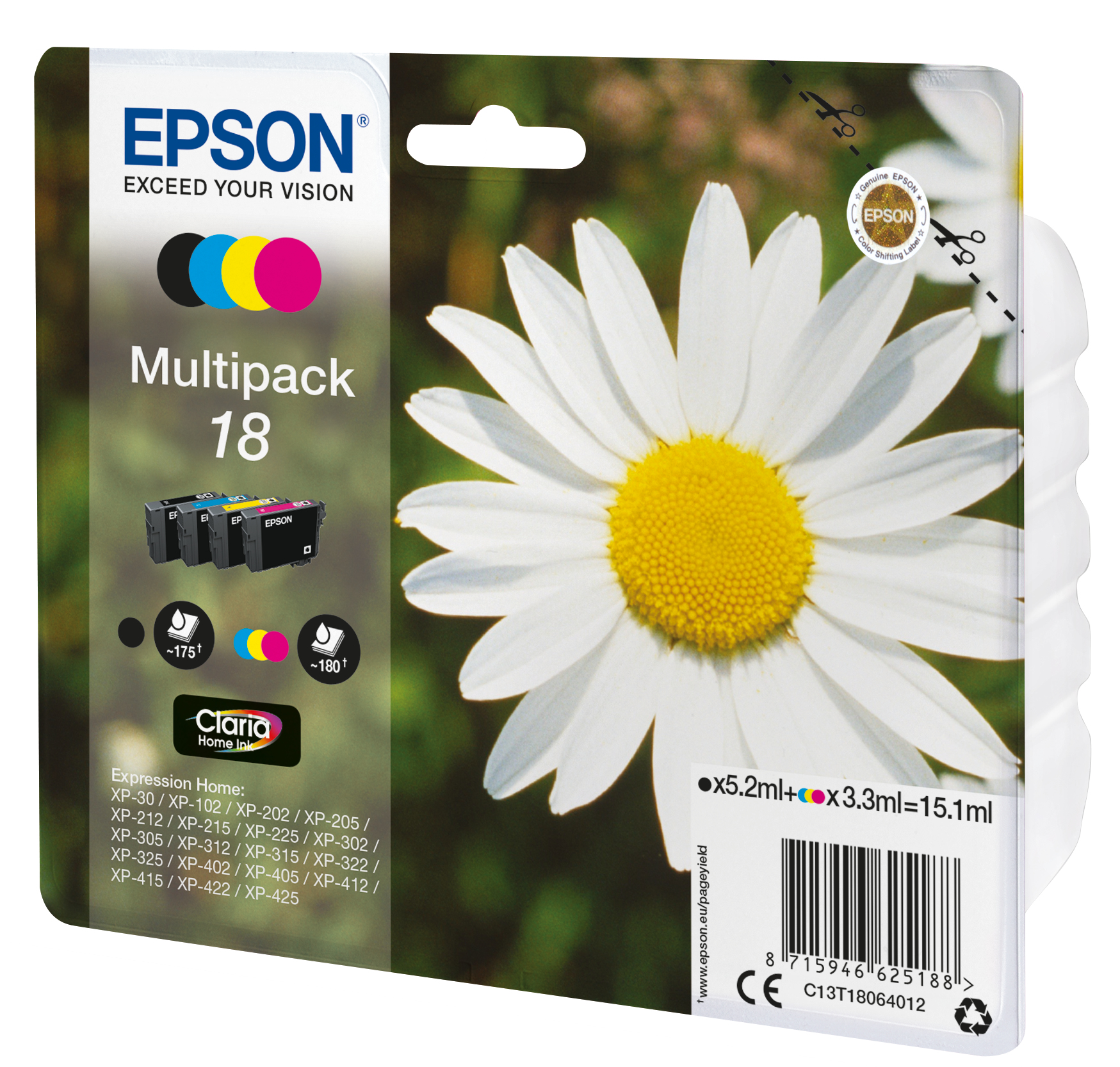 Epson C13T18064012 Ink Cartridge