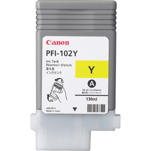 Canon PFI-102Y Yellow Ink Cartridge
