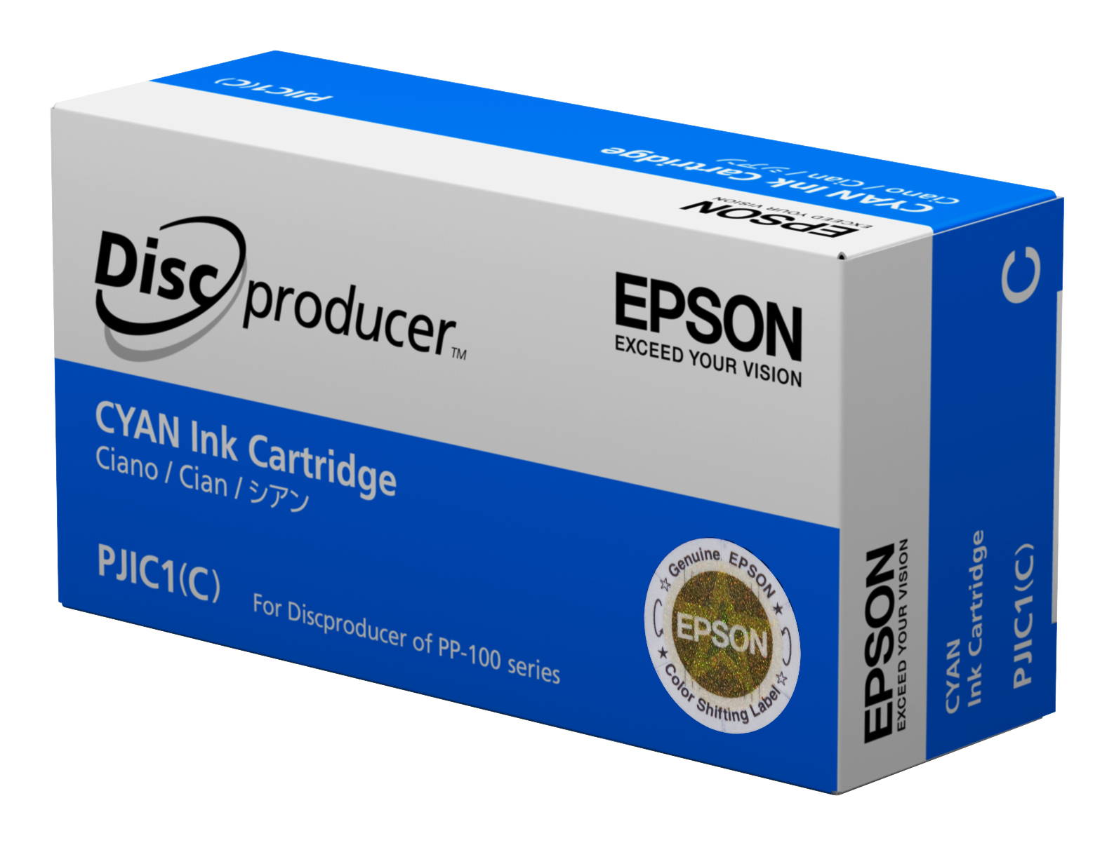 Epson PJIC7C Cyan Ink Cartridge