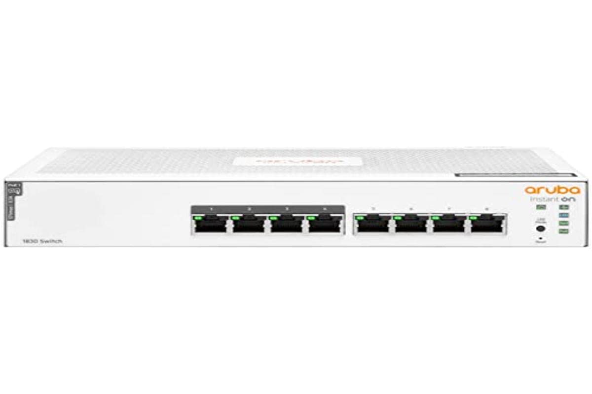 HPE Aruba Switch 1830 8G 8xGBit (4xPoE65W) JL811A Aruba Instant On