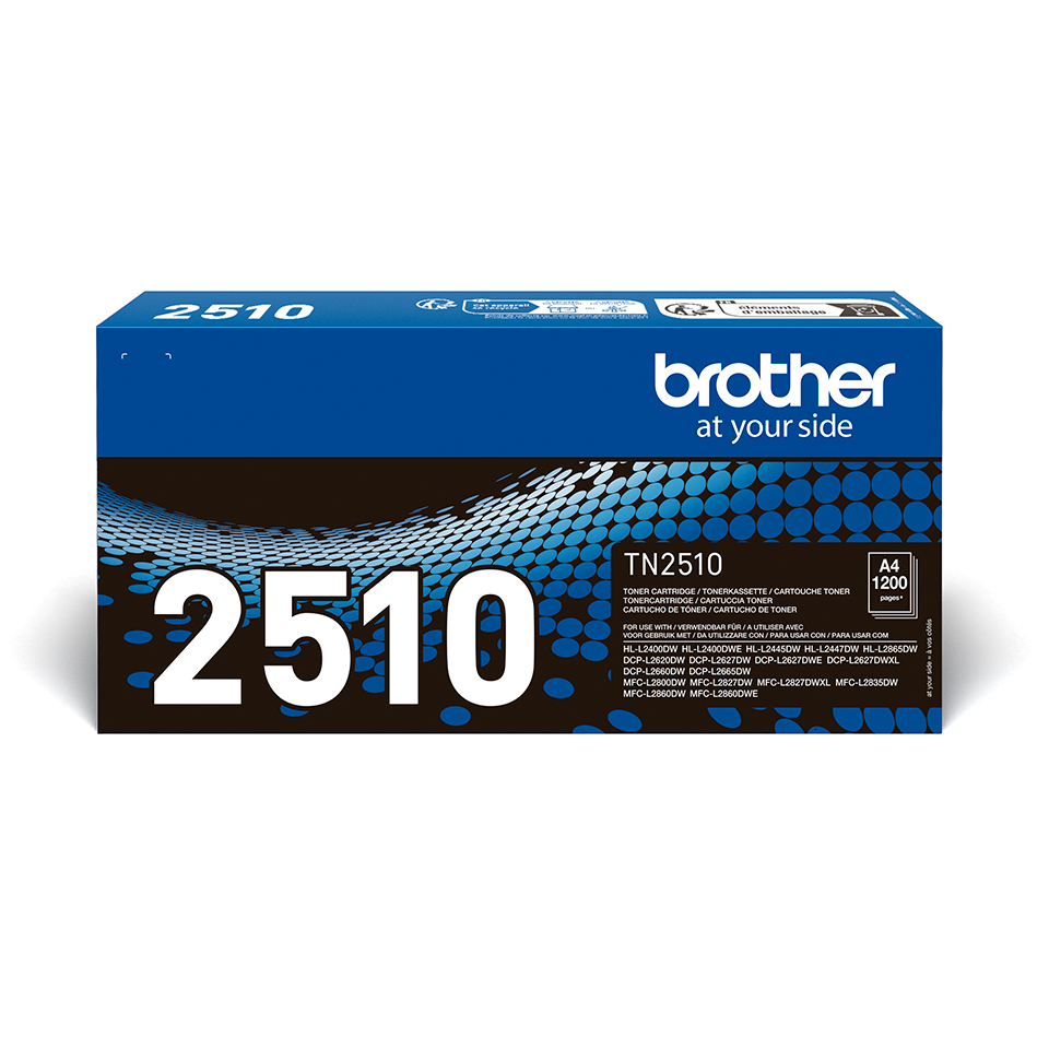 Brother Toner TN-2510 TN2510 Black