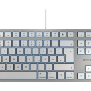 Cherry KC 6000 slimMac keyboard - USB silver