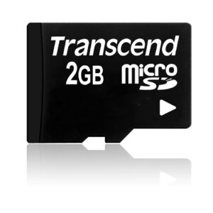 Flash SecureDigitalCard (microSD)   2GB - Transcend DC