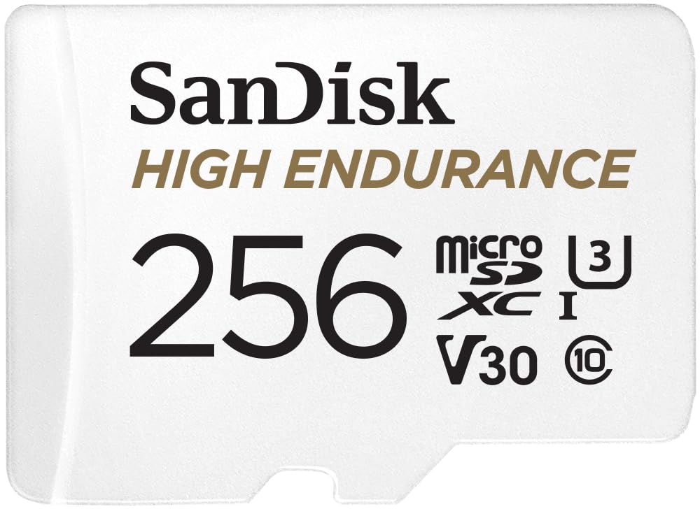 Flash SecureDigitalCard (microSD) 256GB - SanDisk High Endurance