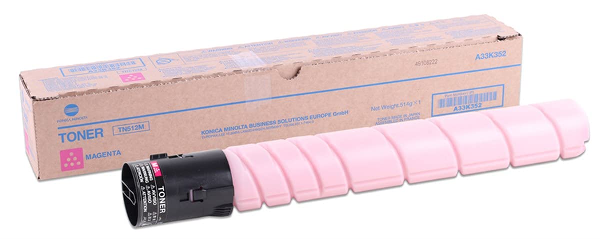 Konica Minolta TN512M Magenta Toner Cartridge