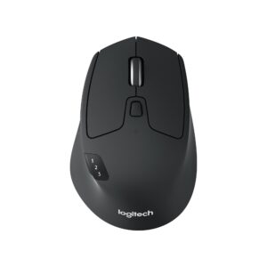 Logitech M720 Triathlon Mouse - WirelessBluetooth Black