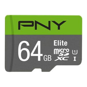 Flash SecureDigitalCard (microSD) 64GB - PNY Elite