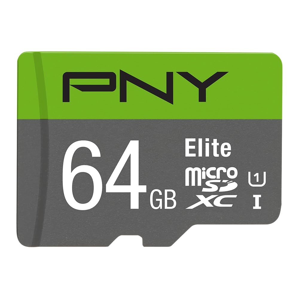 Flash SecureDigitalCard (microSD) 64GB - PNY Elite