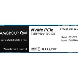 1 TB Team SSD MP33 M2 PCIe 30 x4 NVMe