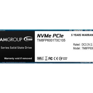 1 TB Team SSD MP33 M2 PCIe 30 x4 NVMe