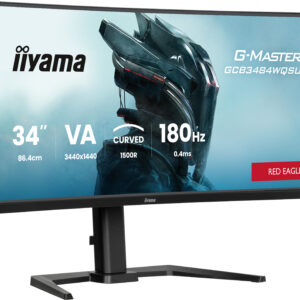 G-Master Red Eagle - 34 inch - Ultra Wide Quad HD Curved Monitor - 3440x1440 - Pivot HAS