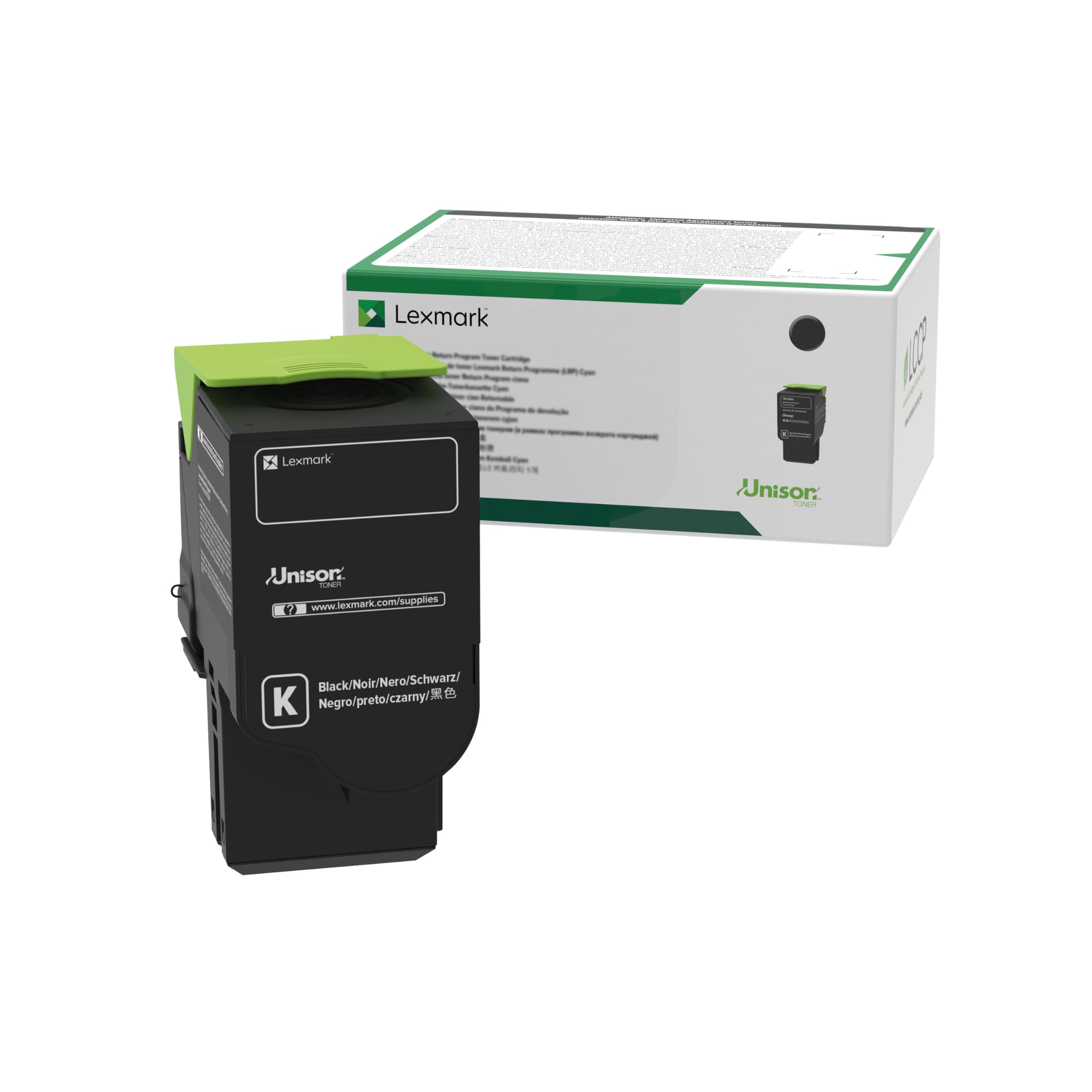 Lexmark 782XK Black Toner Cartridge
