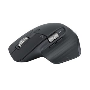 Logitech MX Master 3S Mouse - WirelessBluetooth Black