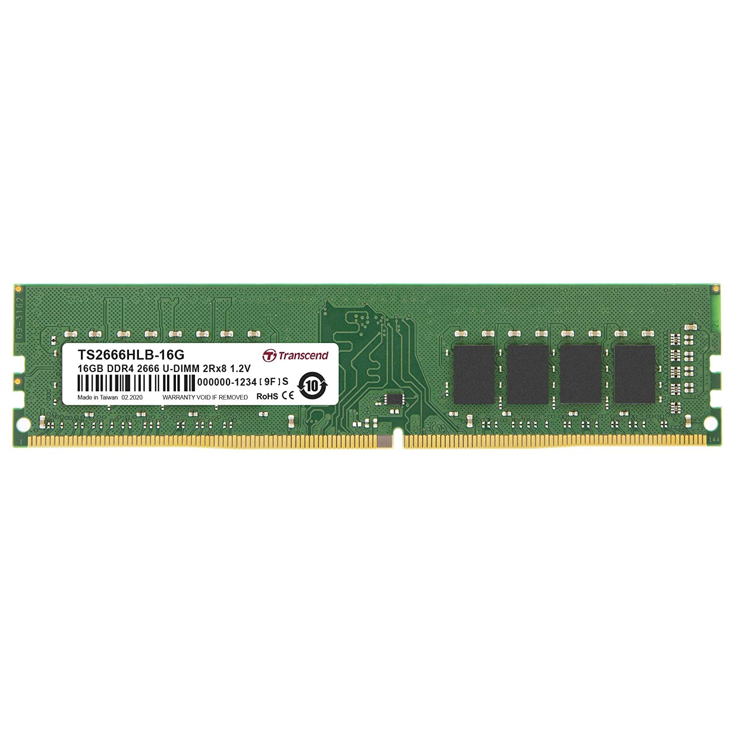 Transcend DDR4-RAM 16GB DDR4 Memory Module (RAM)