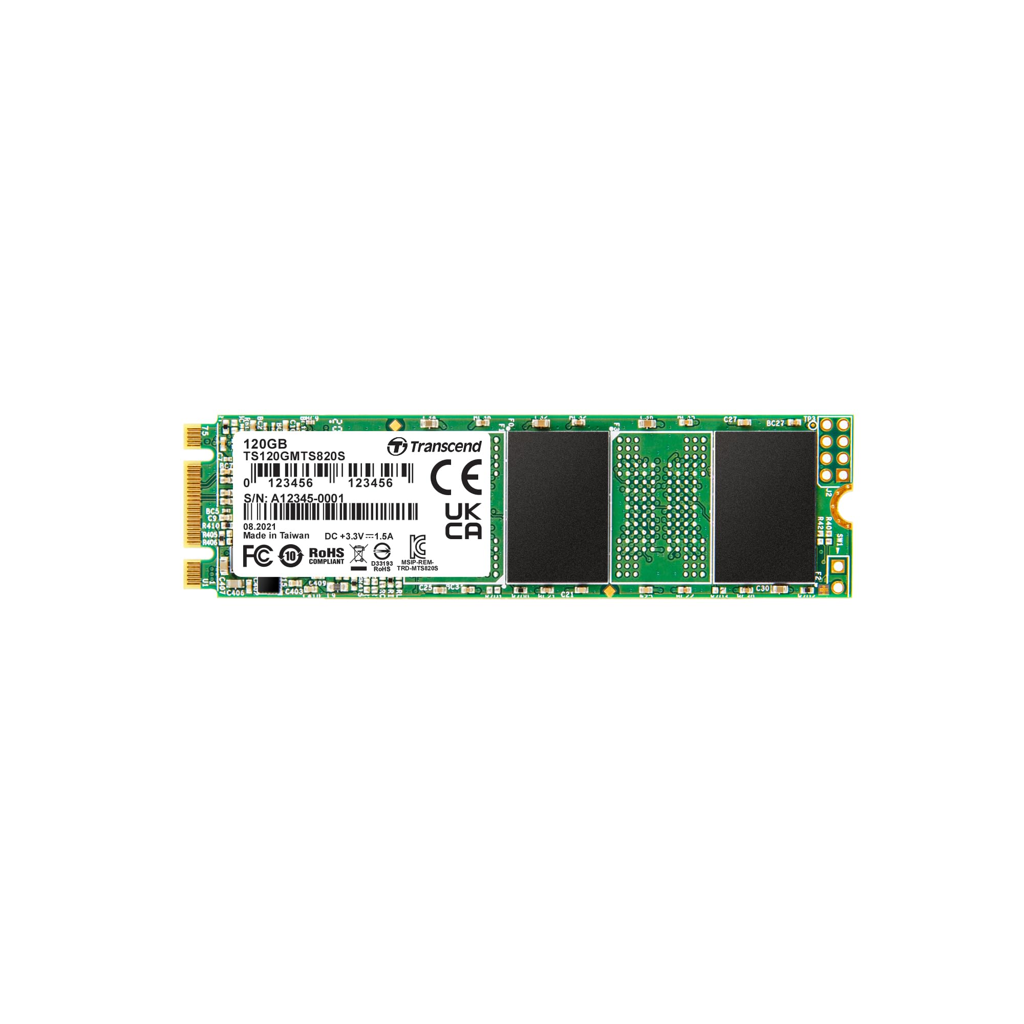 Transcend M2 SSD 820S 120GB