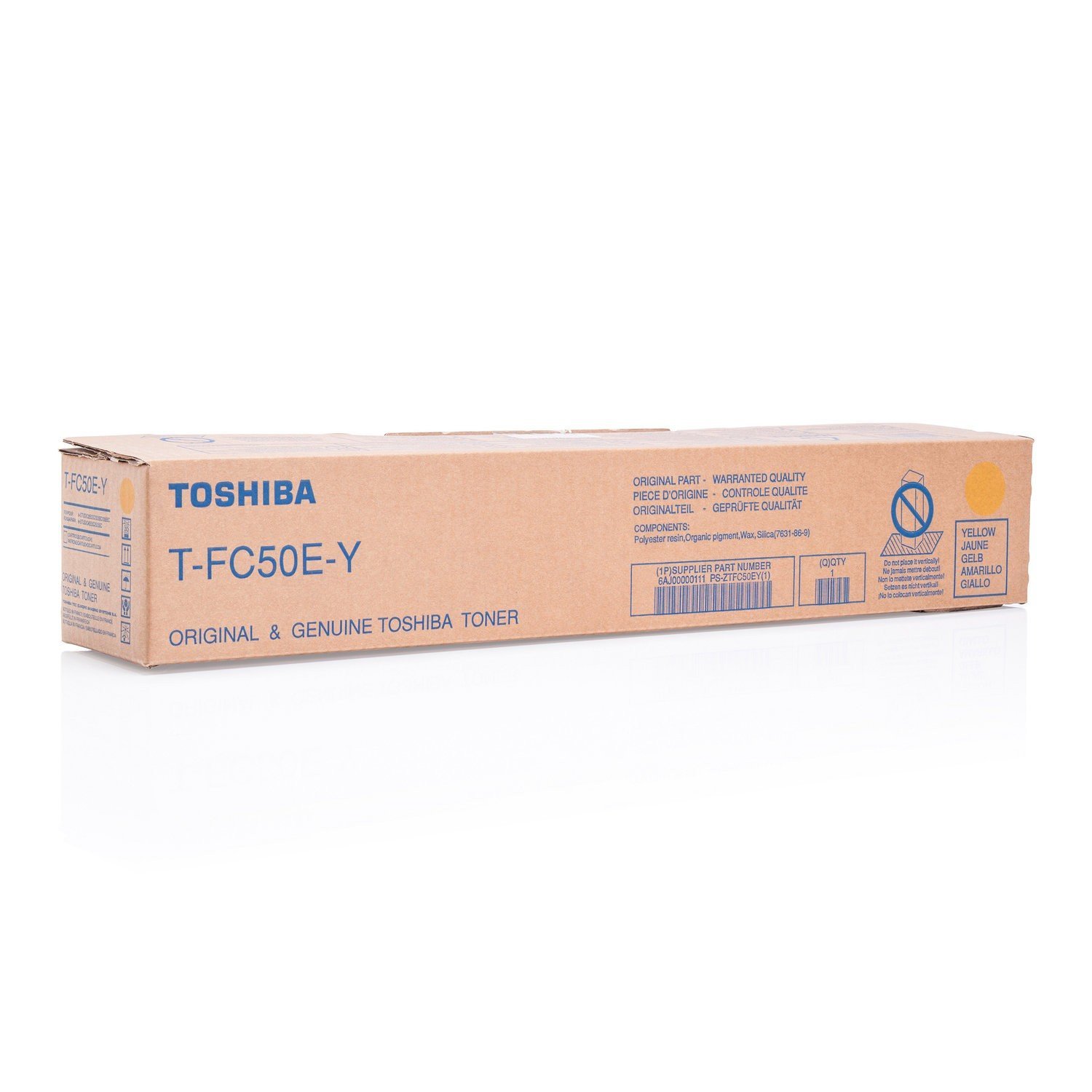 Toshiba T-FC50EY Yellow Toner Cartridge