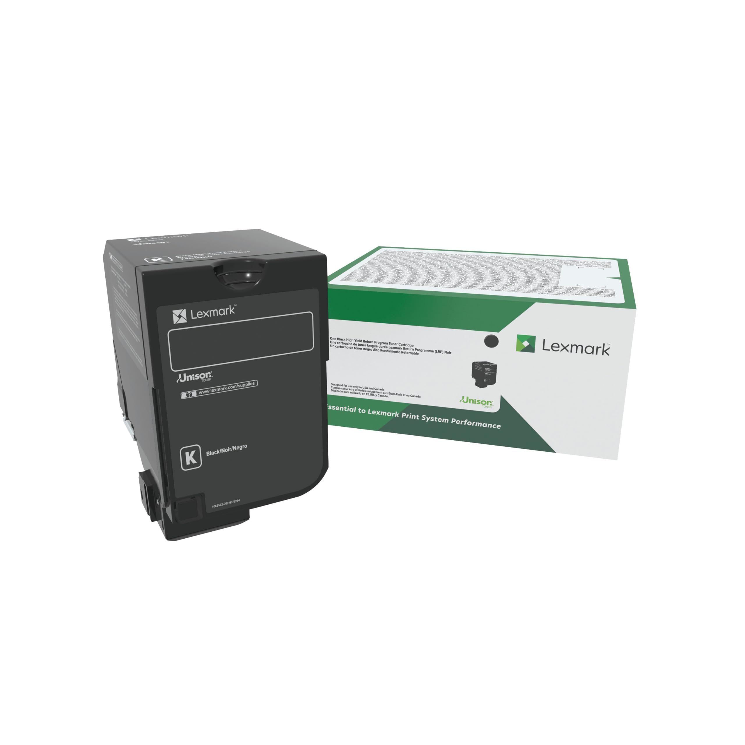 Lexmark 74C20K0 Black Toner Cartridge