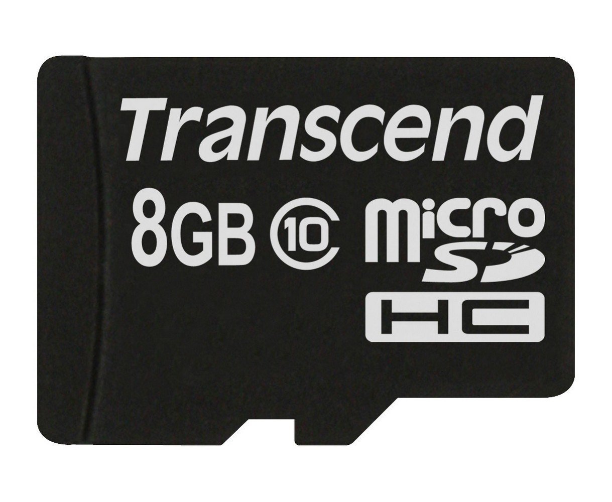 Flash SecureDigitalCard (microSD) 8GB - Transcend DC10