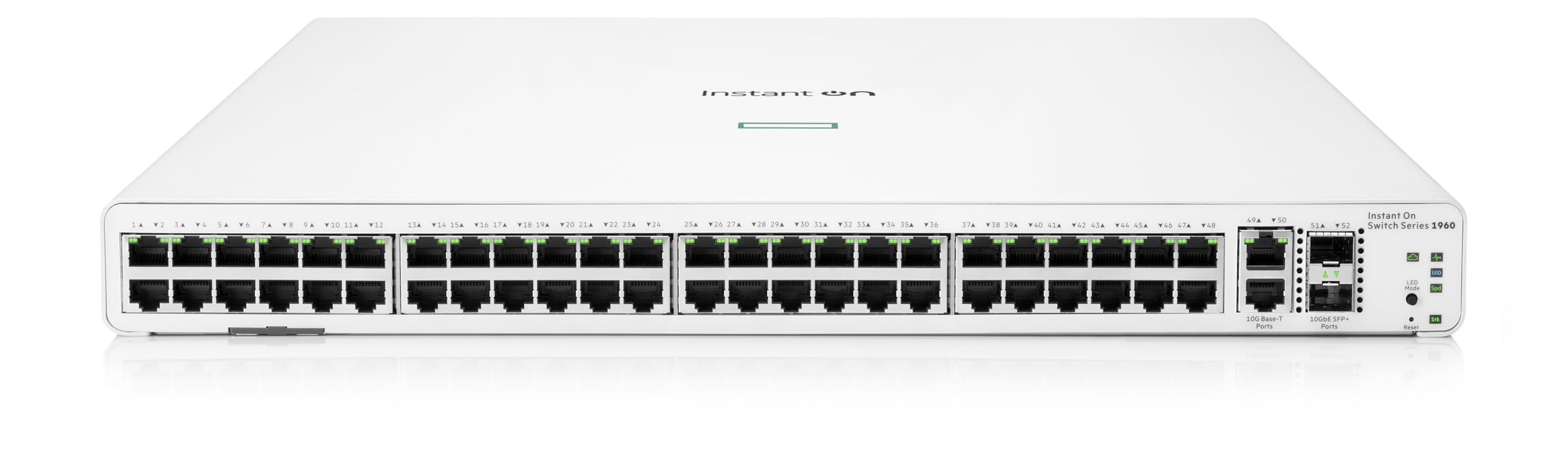 HPE Switch 1000Mbit 48xTP 2xSFPSFP-Slot 2x10GBTP - 1960-48G-2XGT-2SFP-600W