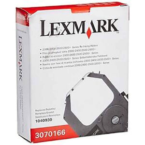 Lexmark 3070166 Nylon with ReInking black 4000K characters for 2480/2580 Plus