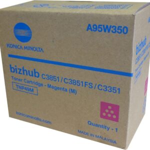 Konica Minolta TNP49M Magenta Toner Cartridge