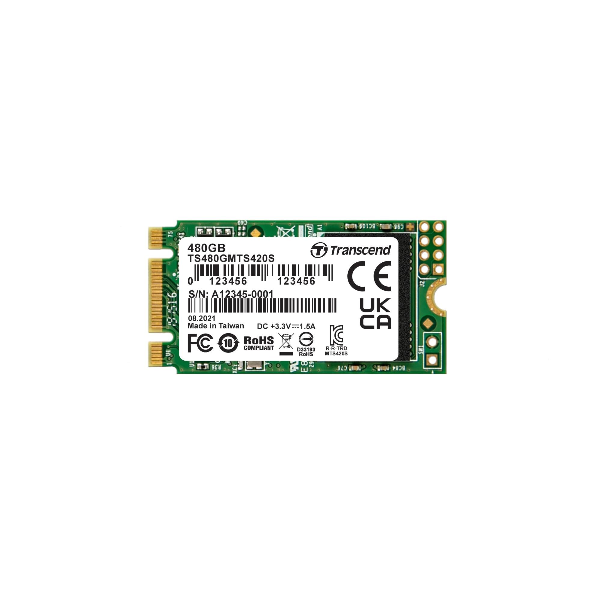 Transcend MTS420S 480GB M2 SATA Internal SSD
