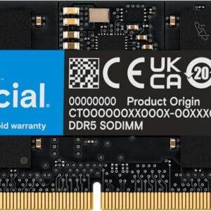 Crucial DDR5-RAM 32GB DDR5 PC5600 Memory Module (RAM)