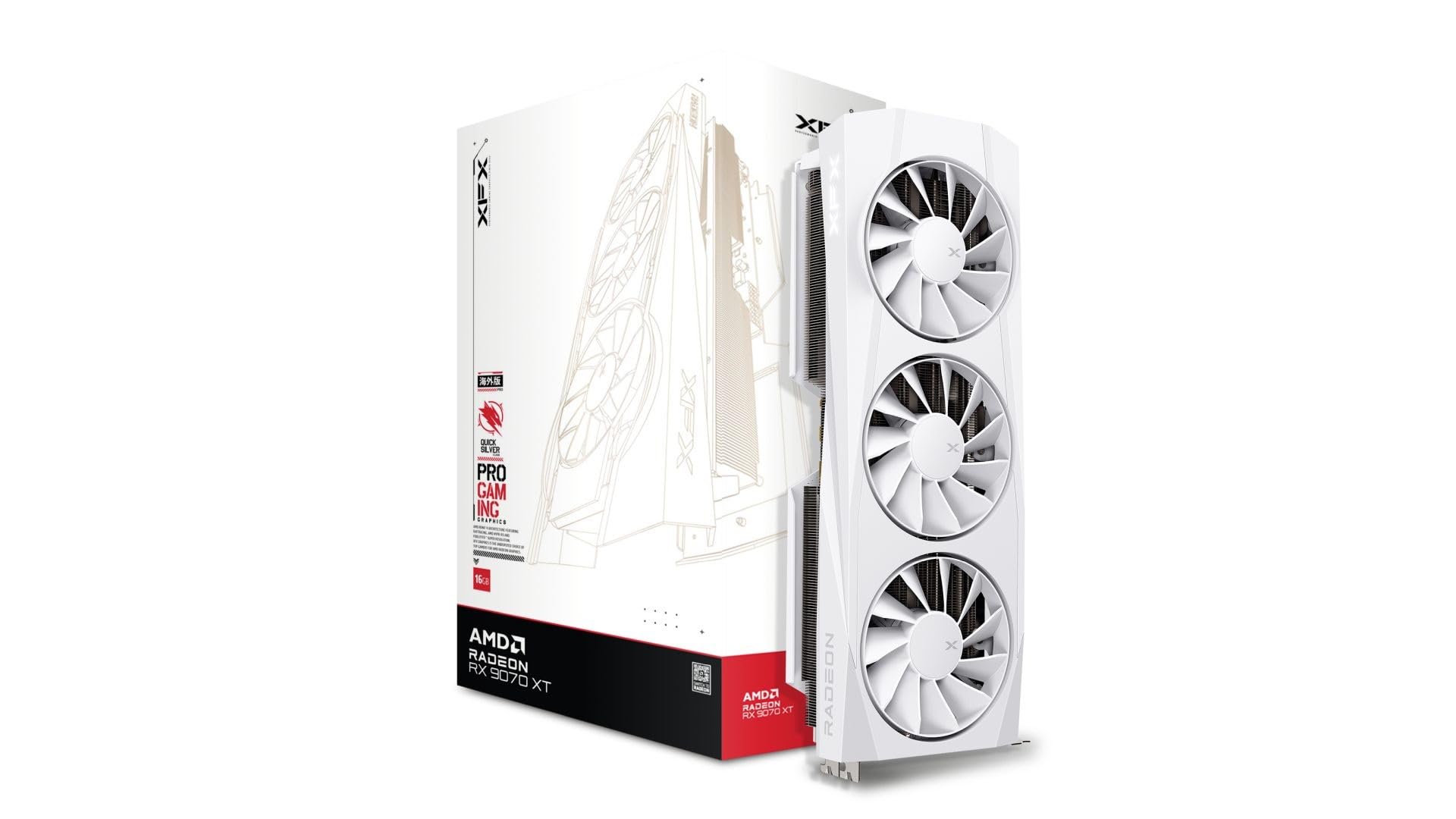 XFX RX9070XT 16GB Graphics Card (GPU)
