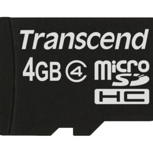 Flash SecureDigitalCard (microSD)   4GB - Transcend DC4