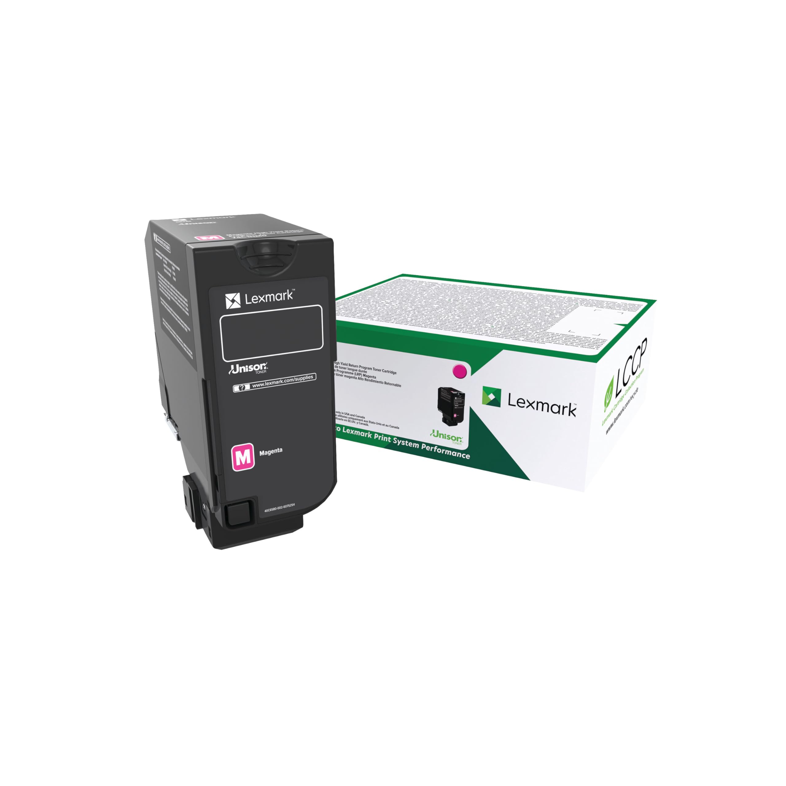 Lexmark 74C20M0 Magenta Toner Cartridge