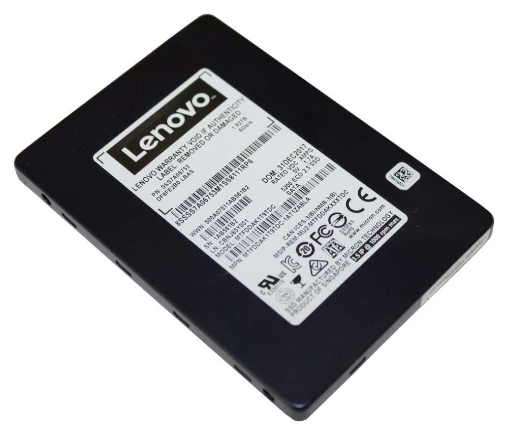 Lenovo 35QUOT 480GB SATA Internal SSD