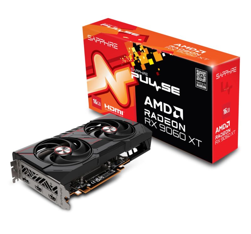 Sapphire RX9060XT 16GB Graphics Card (GPU), photo 1 of 1