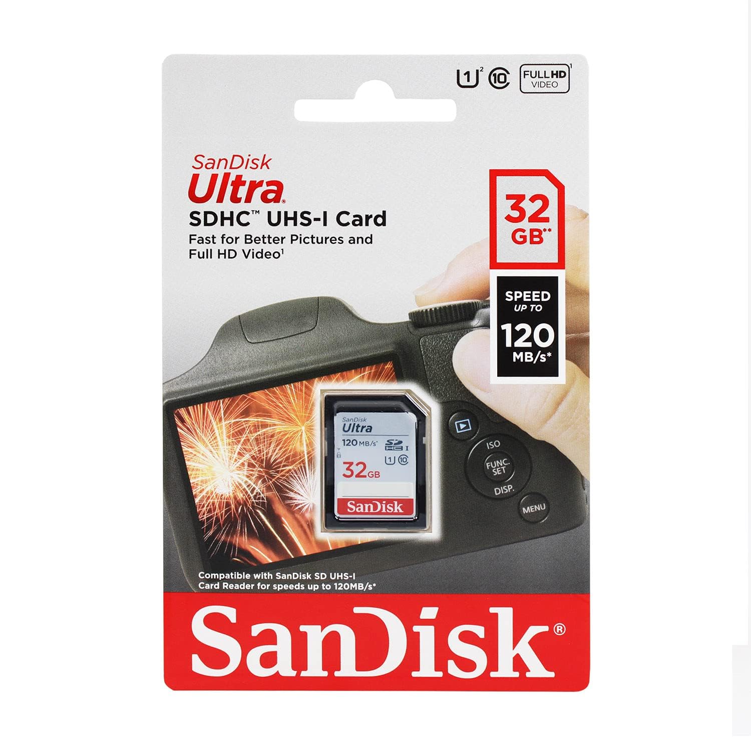 SanDisk 120MBS 32GB Memory Card