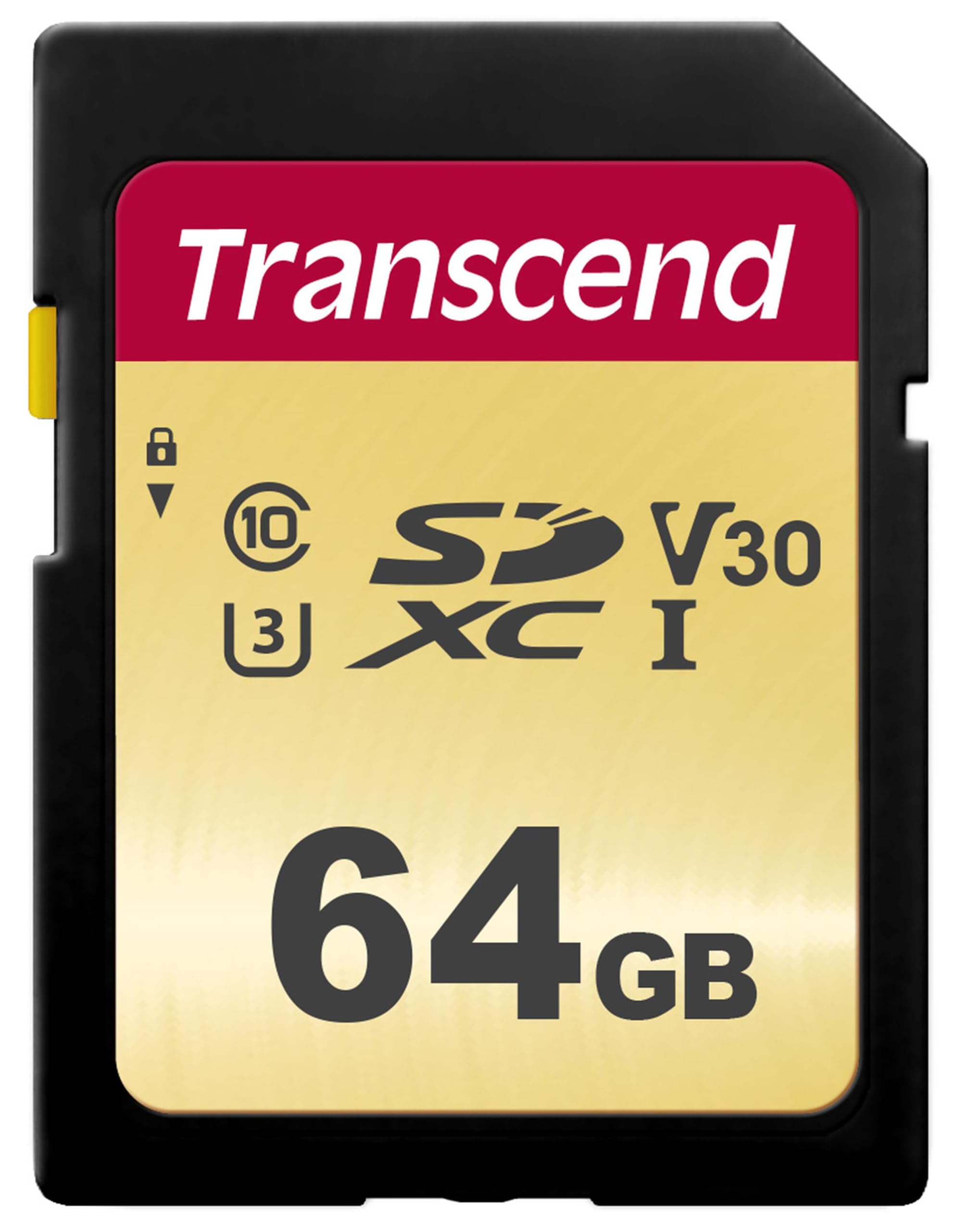 Flash SecureDigitalCard (SD) 64GB - Transcend 500S