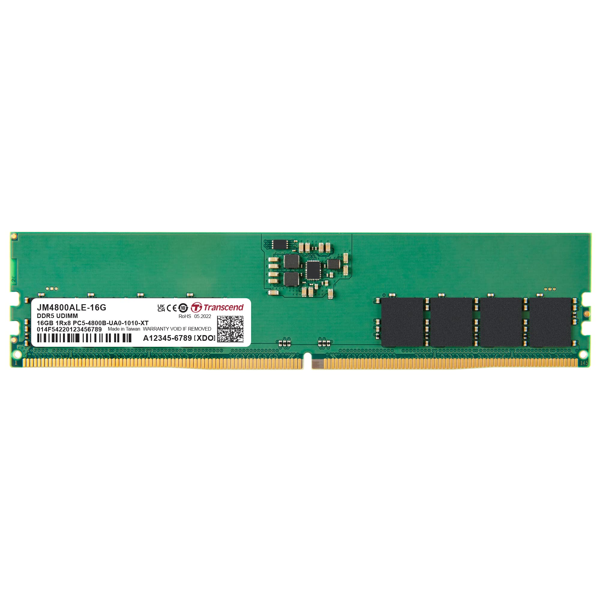 Transcend DDR5-RAM 16GB DDR5 Memory Module (RAM)