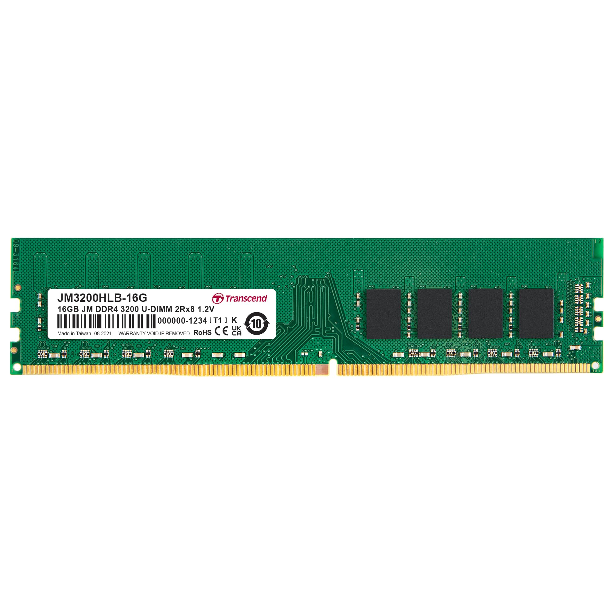 Transcend DDR4-RAM 16GB DDR4 Memory Module (RAM)