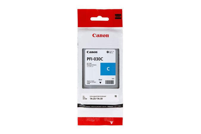 Canon PFI-030C Cyan Ink Cartridge