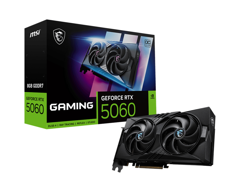 MSI RTX5060 8GB Graphics Card (GPU)