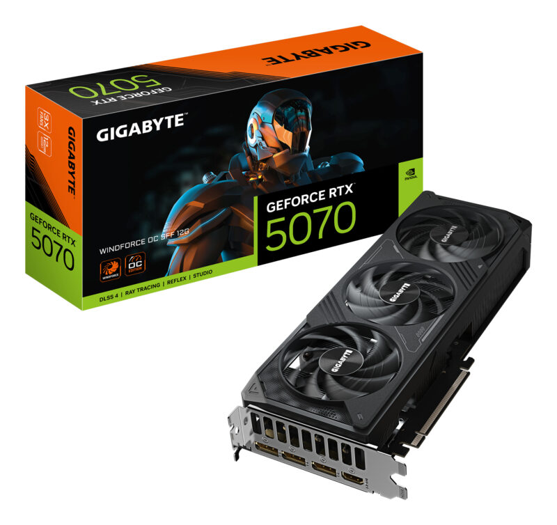 Gigabyte RTX5070 12GB SFF Graphics Card (GPU), photo 1 of 1
