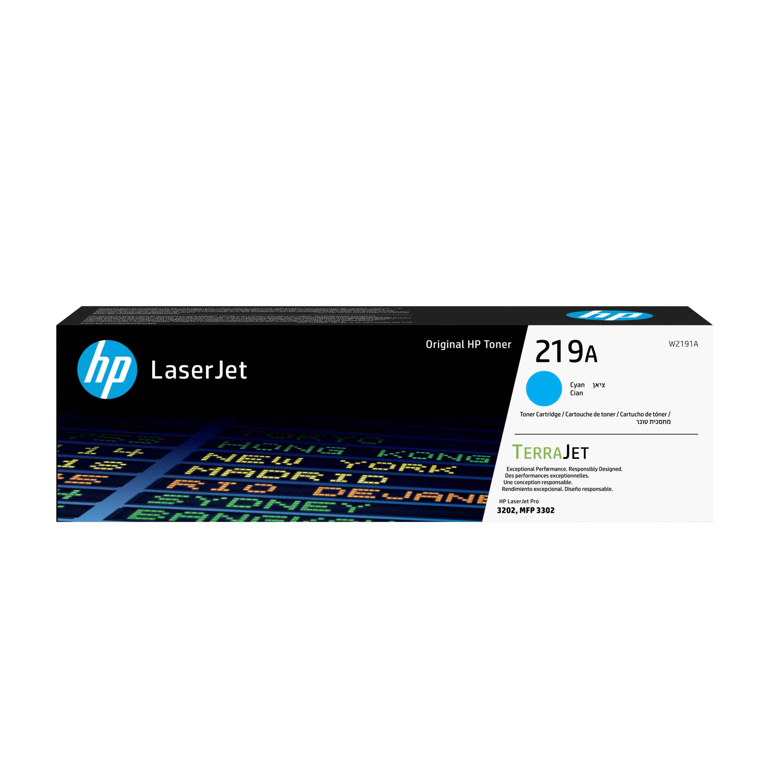 HP W2191A Cyan Toner Cartridge