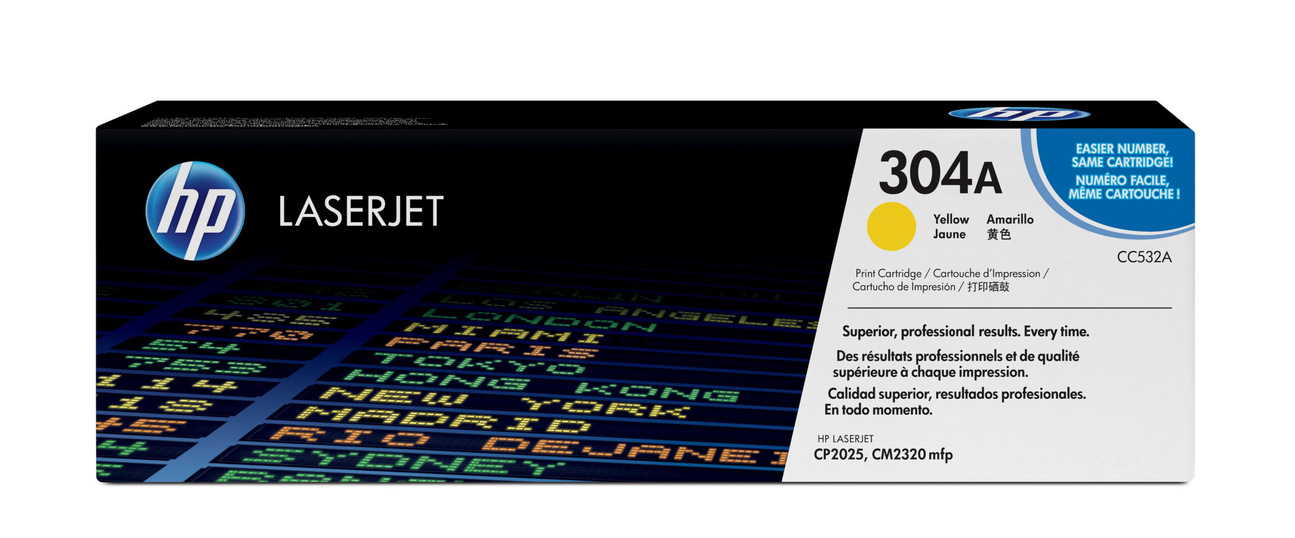 HP Toner 304A gelb
