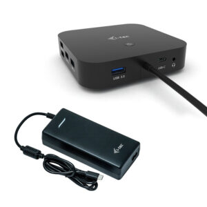 I-TEC DUAL DISPLAY DOCKINGSTATION USB-C  THUNDERBOLT 3 2xDP