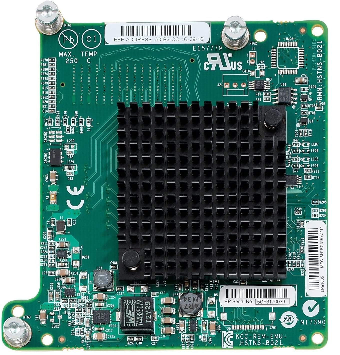 HPE LPE1605 16GB RAID / Controller