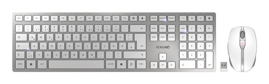 Cherry Set - DW 9100 SLIM silver
