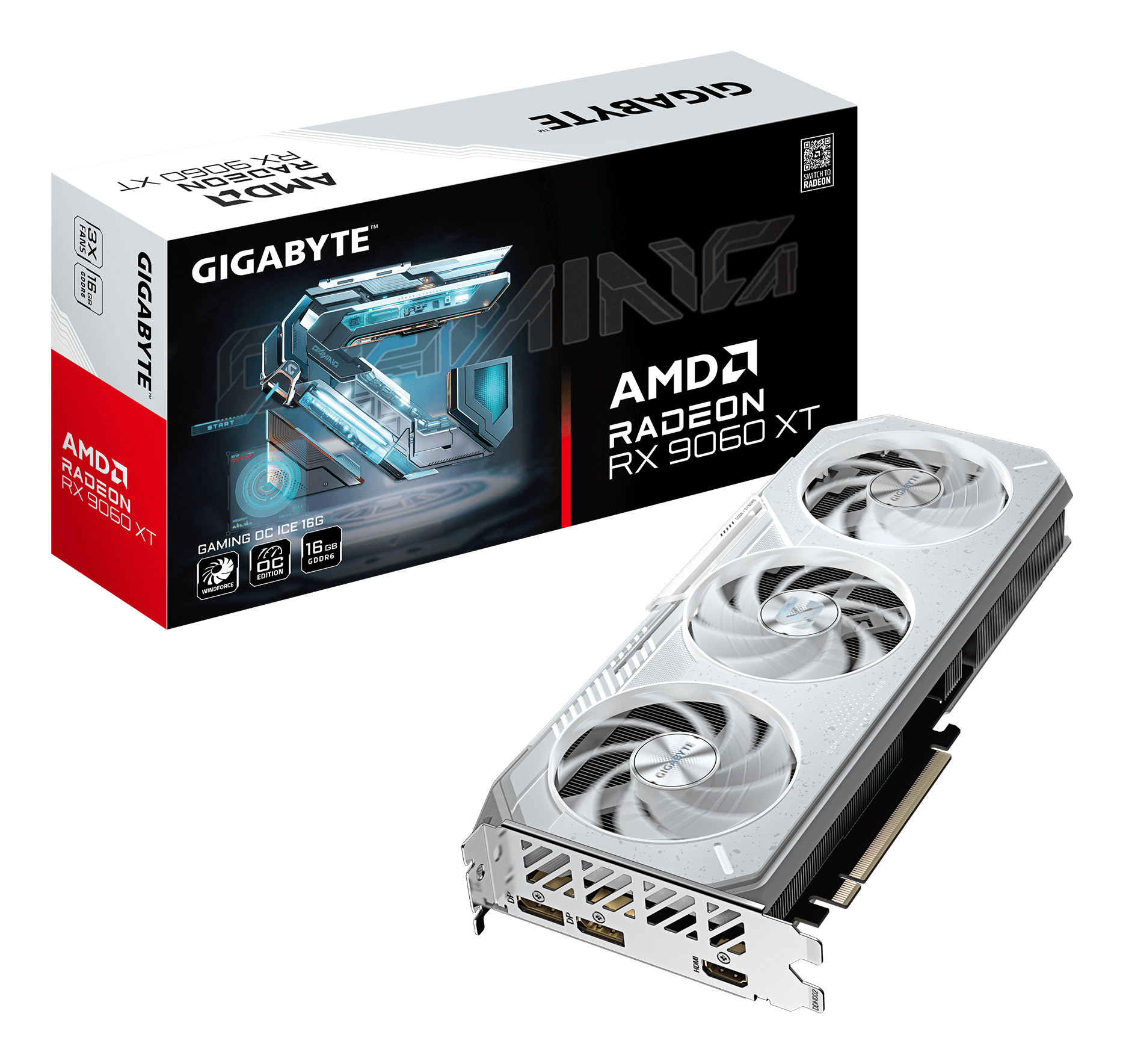 Gigabyte RX9060XT 16GB Graphics Card (GPU)